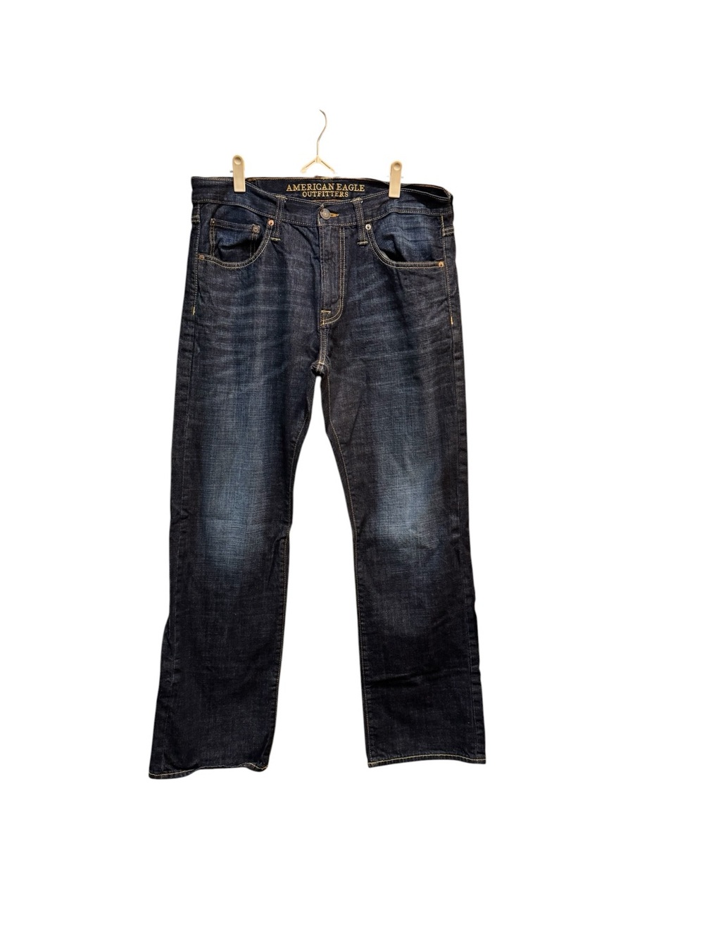 American Eagle Classic Bootcut Jeans Mens Size 34/34 Blue Wash 100% Cotton